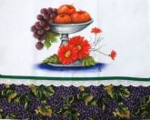 uvas e maçãs