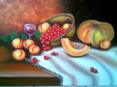taça e frutas